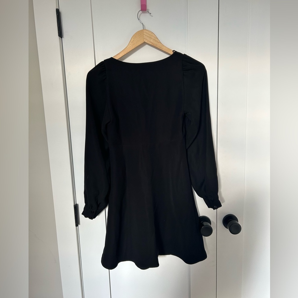 ZARA Button Front Mini Dress - Picture 3 of 3
